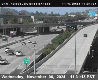 NB 805 at NB 805/5 Merge