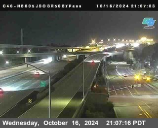 NB 805 at NB 805/5 Merge