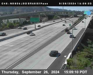 NB 805 at NB 805/5 Merge