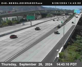 NB 805 at NB 805/5 Merge