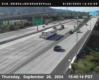 NB 805 at NB 805/5 Merge