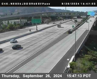 NB 805 at NB 805/5 Merge