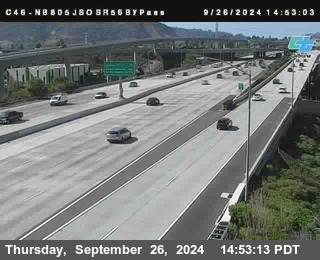 NB 805 at NB 805/5 Merge