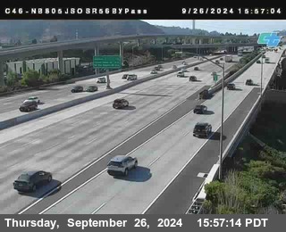 NB 805 at NB 805/5 Merge