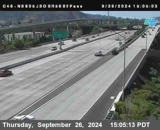 NB 805 at NB 805/5 Merge