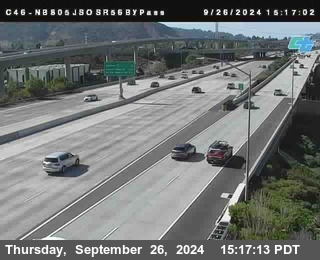 NB 805 at NB 805/5 Merge