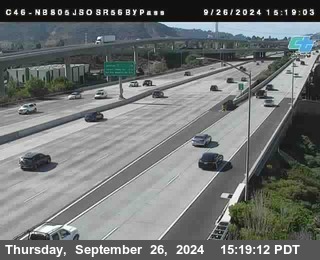 NB 805 at NB 805/5 Merge