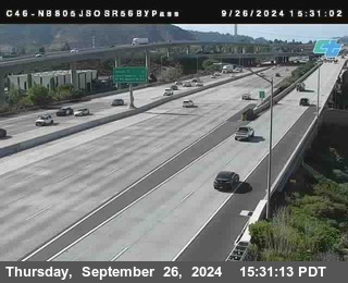 NB 805 at NB 805/5 Merge