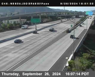 NB 805 at NB 805/5 Merge