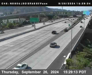 NB 805 at NB 805/5 Merge