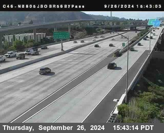 NB 805 at NB 805/5 Merge