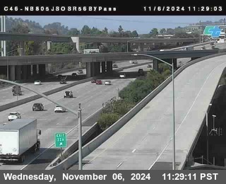 NB 805 at NB 805/5 Merge