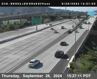 NB 805 at NB 805/5 Merge