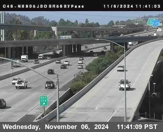 NB 805 at NB 805/5 Merge