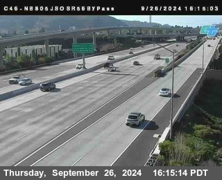 NB 805 at NB 805/5 Merge