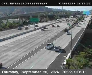 NB 805 at NB 805/5 Merge