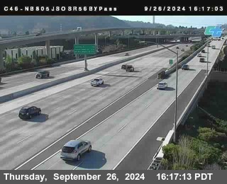 NB 805 at NB 805/5 Merge