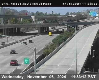 NB 805 at NB 805/5 Merge