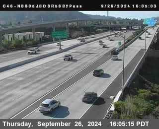 NB 805 at NB 805/5 Merge