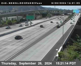 NB 805 at NB 805/5 Merge