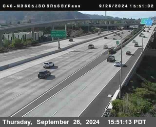 NB 805 at NB 805/5 Merge