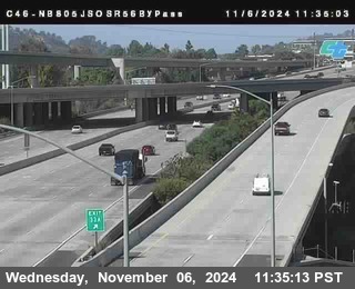 NB 805 at NB 805/5 Merge