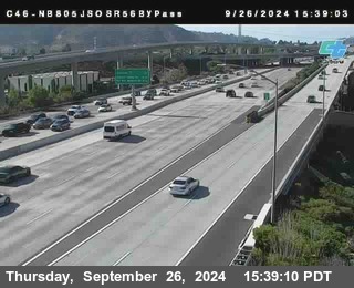 NB 805 at NB 805/5 Merge