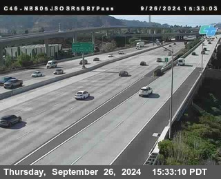 NB 805 at NB 805/5 Merge