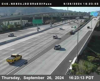 NB 805 at NB 805/5 Merge