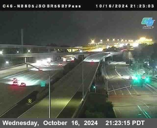 NB 805 at NB 805/5 Merge