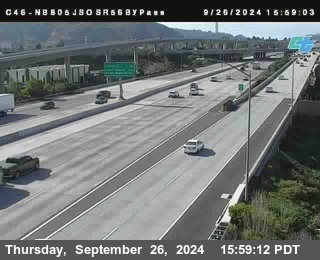 NB 805 at NB 805/5 Merge