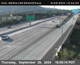 NB 805 at NB 805/5 Merge