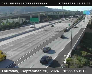 NB 805 at NB 805/5 Merge