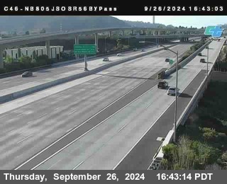 NB 805 at NB 805/5 Merge