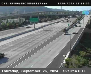 NB 805 at NB 805/5 Merge