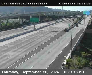 NB 805 at NB 805/5 Merge