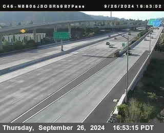 NB 805 at NB 805/5 Merge