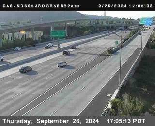 NB 805 at NB 805/5 Merge