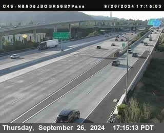 NB 805 at NB 805/5 Merge