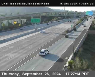 NB 805 at NB 805/5 Merge