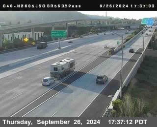 NB 805 at NB 805/5 Merge