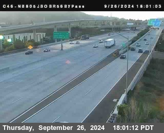 NB 805 at NB 805/5 Merge