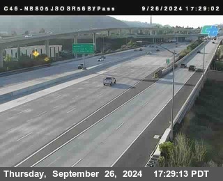 NB 805 at NB 805/5 Merge