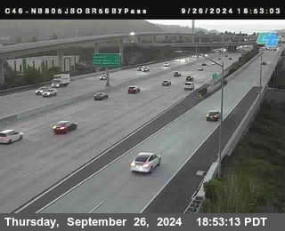 NB 805 at NB 805/5 Merge