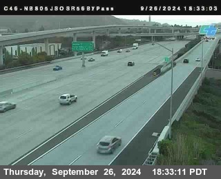 NB 805 at NB 805/5 Merge