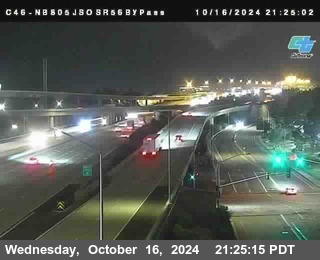 NB 805 at NB 805/5 Merge