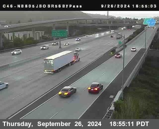 NB 805 at NB 805/5 Merge