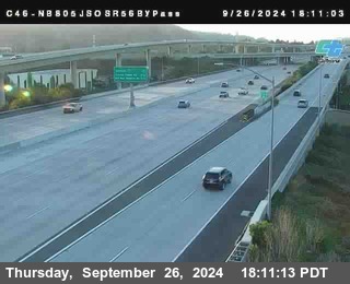 NB 805 at NB 805/5 Merge