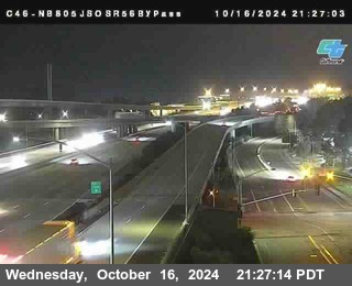 NB 805 at NB 805/5 Merge