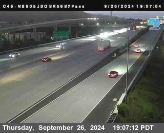 NB 805 at NB 805/5 Merge